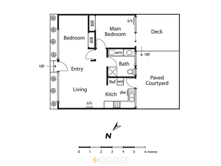 Floorplan of Homely unit listing, 3/1-3 Berry Avenue, Edithvale VIC 3196