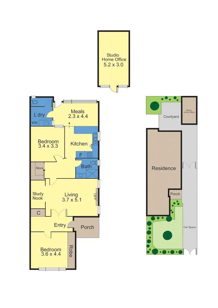 Floorplan of Homely house listing, 415 Hawthorn Road, Caulfield South VIC 3162