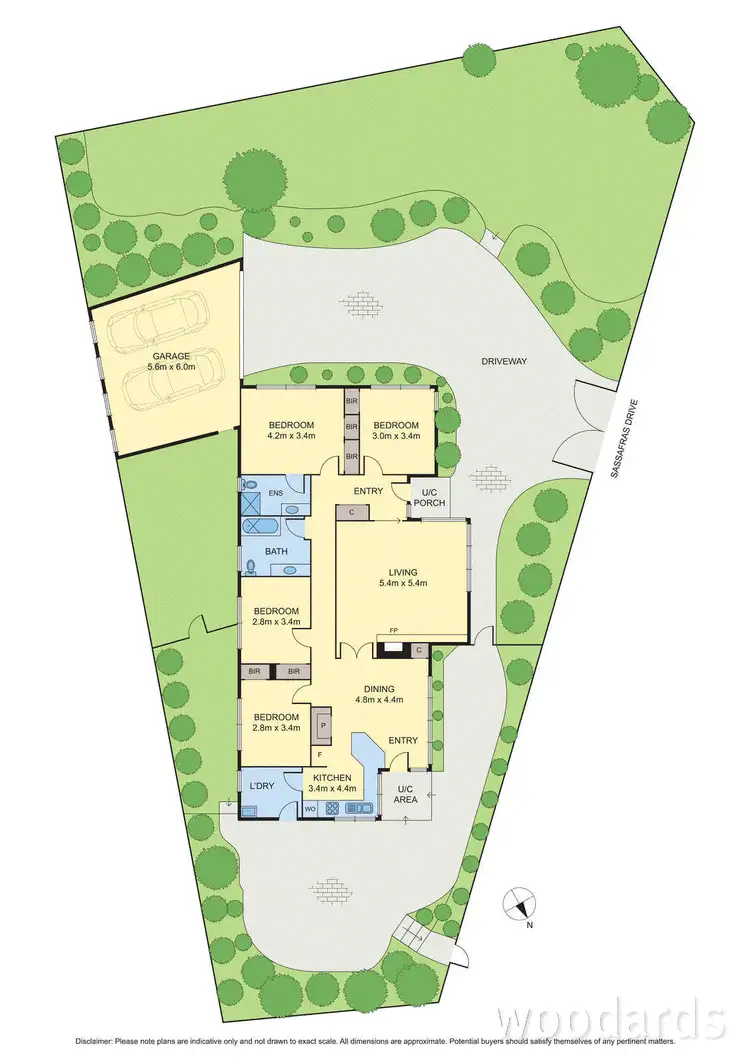Floorplan of Homely house listing, 21 Fyfe Drive, Templestowe Lower VIC 3107
