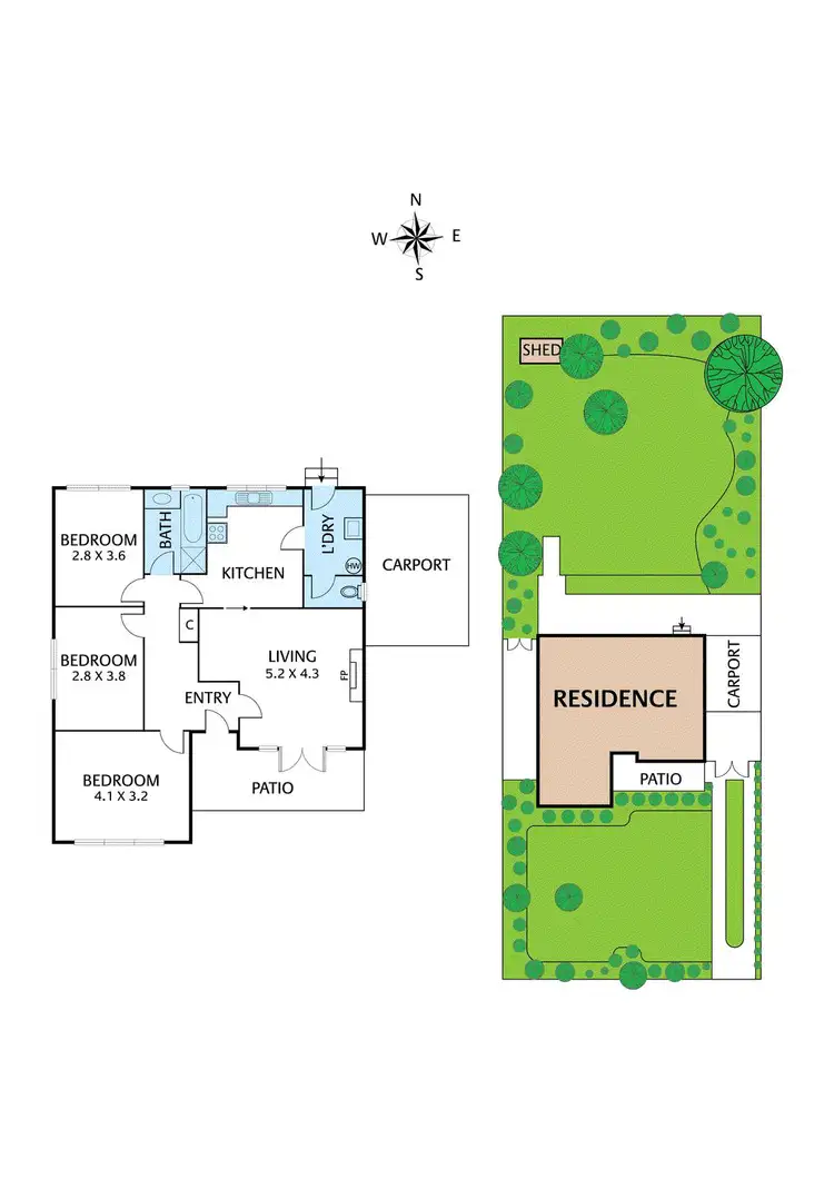 Floorplan of Homely house listing, 38 Morrie Crescent, Blackburn North VIC 3130