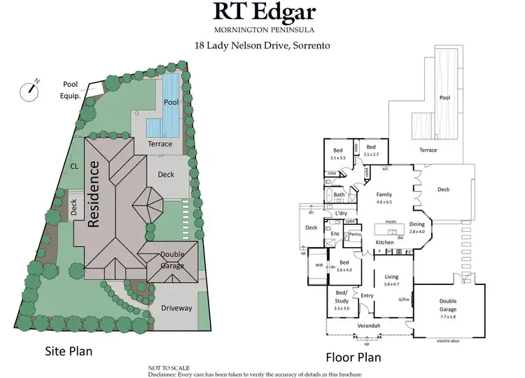 Floorplan of Homely house listing, 18 Lady Nelson Drive, Sorrento VIC 3943