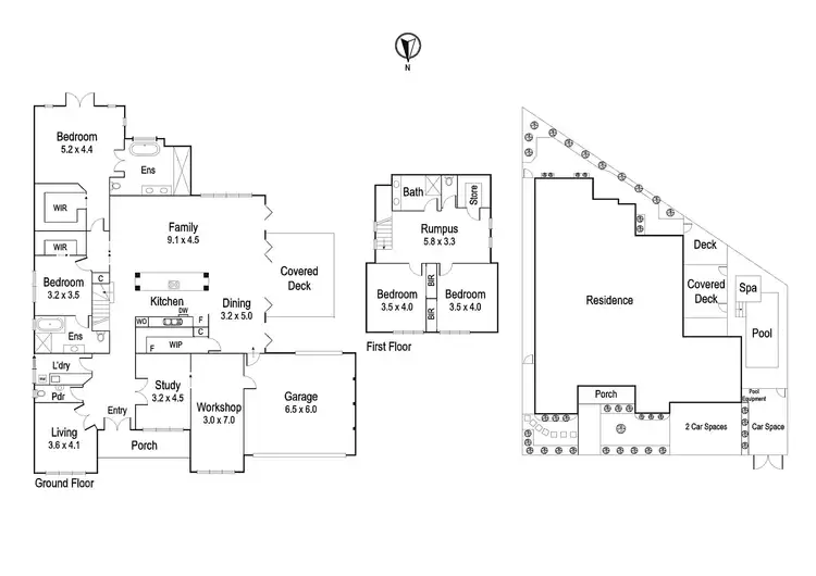 Floorplan of Homely house listing, 22 Ancona Drive, Mill Park VIC 3082