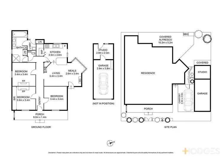 Floorplan of Homely house listing, 6 Cross Street, Geelong West VIC 3218