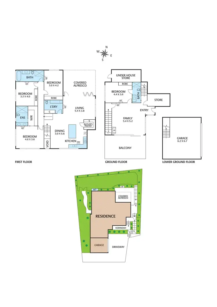 Floorplan of Homely house listing, 2/15 Virginia Court, Montmorency VIC 3094