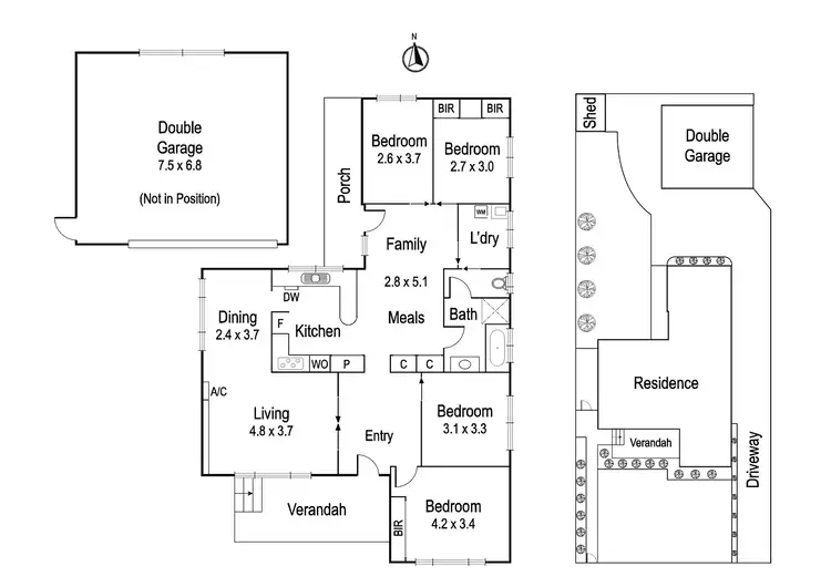 Floorplan of Homely house listing, 58 May Street, Macleod VIC 3085