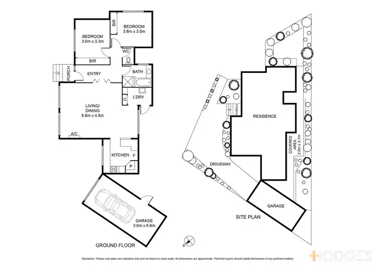Floorplan of Homely unit listing, 2/10 Barwon Boulevard, Highton VIC 3216