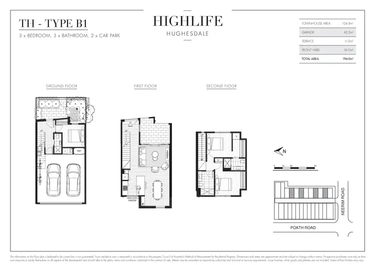 Floorplan of Homely townhouse listing, 16/568 Neerim Road, Hughesdale VIC 3166