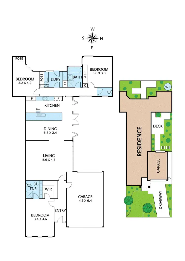 Floorplan of Homely house listing, 4 Bridgeford Avenue, Blackburn North VIC 3130