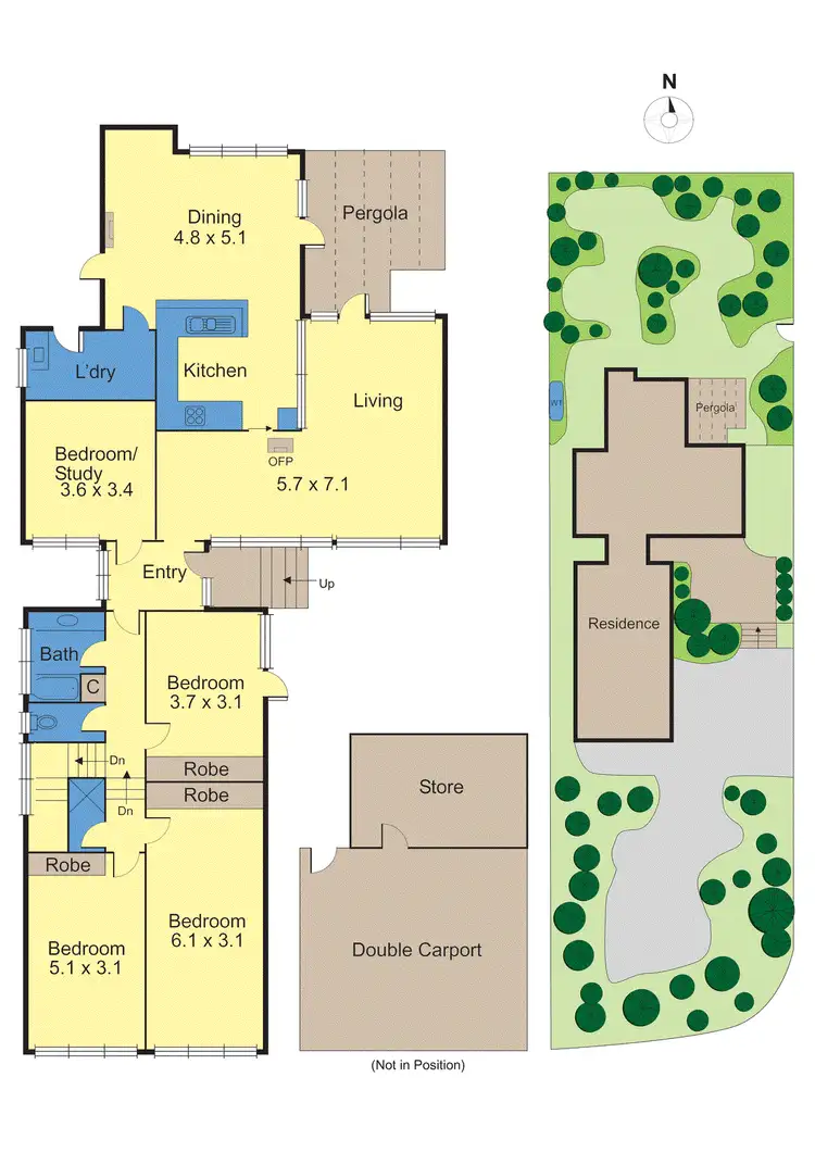 Floorplan of Homely house listing, 58 Diosma Crescent, Nunawading VIC 3131