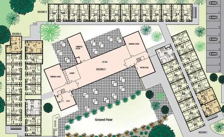 Floorplan of Homely studio listing, 98C/116-130 Main Drive, Macleod VIC 3085