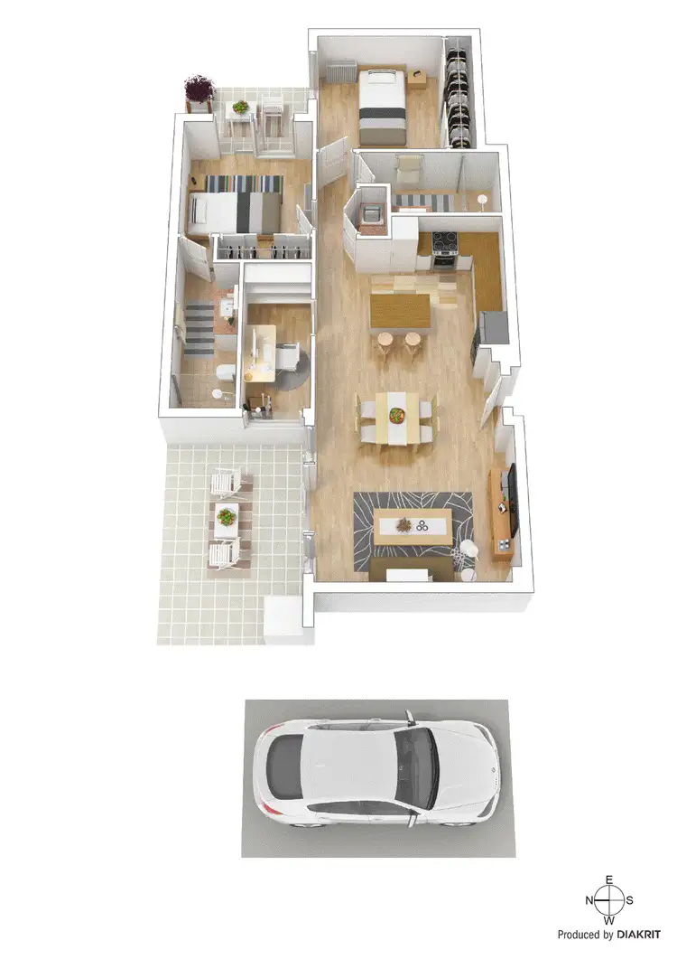Floorplan of Homely apartment listing, 103/103 Grange Road, Glen Huntly VIC 3163