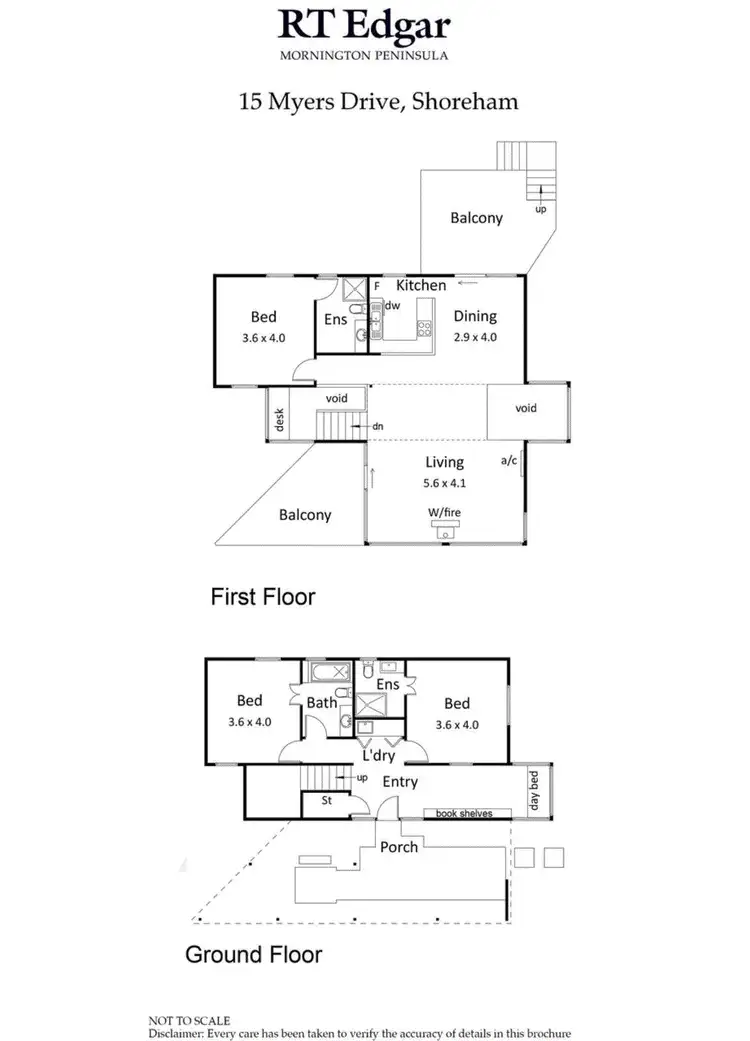 Floorplan of Homely house listing, 15 Myers Drive, Shoreham VIC 3916