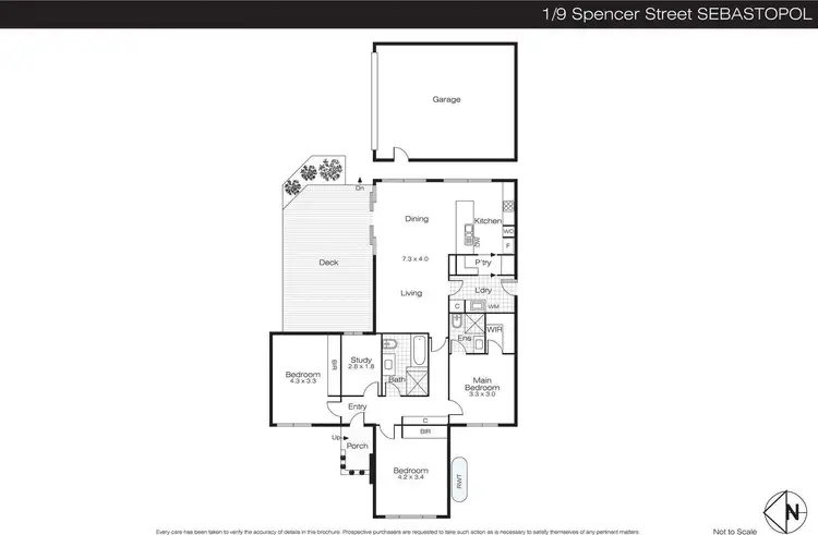 Floorplan of Homely land listing, 1/9 Spencer Street, Sebastopol VIC 3356