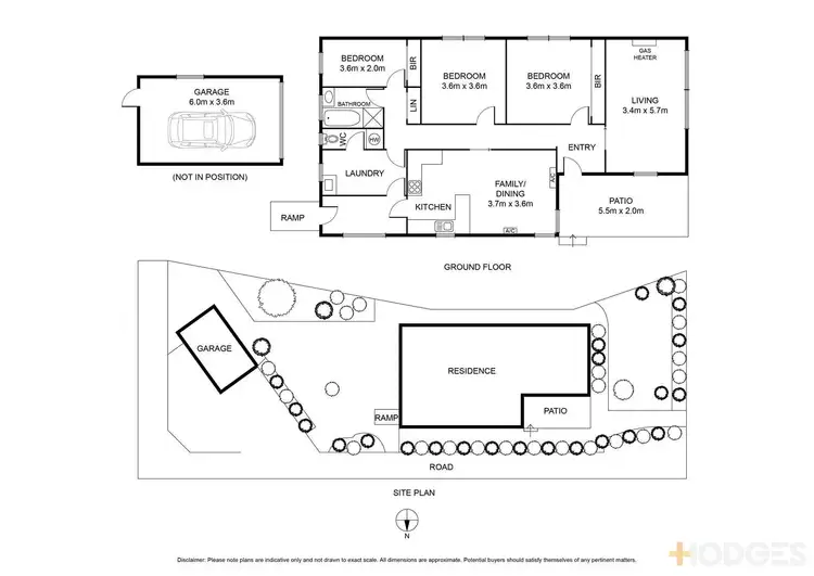Floorplan of Homely house listing, 3 Scott Street, Belmont VIC 3216