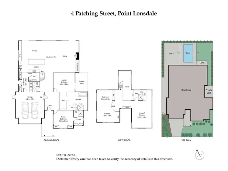 Floorplan of Homely house listing, 4 Patching Street, Point Lonsdale VIC 3225