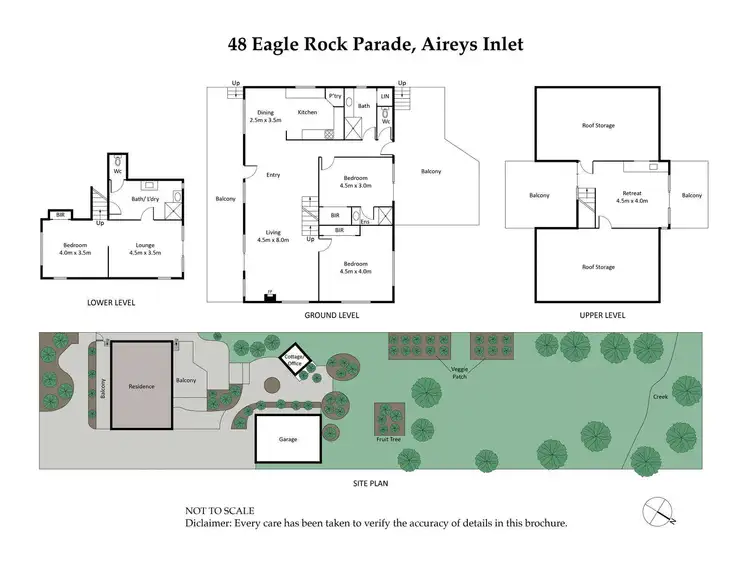 Floorplan of Homely house listing, 48 Eagle Rock Parade, Aireys Inlet VIC 3231