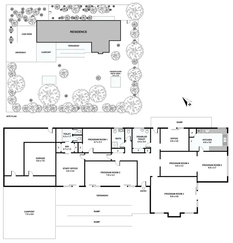 Floorplan of Homely other listing, 2-4 Webster Avenue, Croydon VIC 3136
