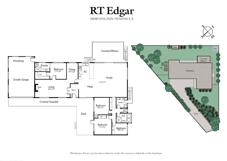 Floorplan of Homely house listing, 16 Pekina Square, Sorrento VIC 3943