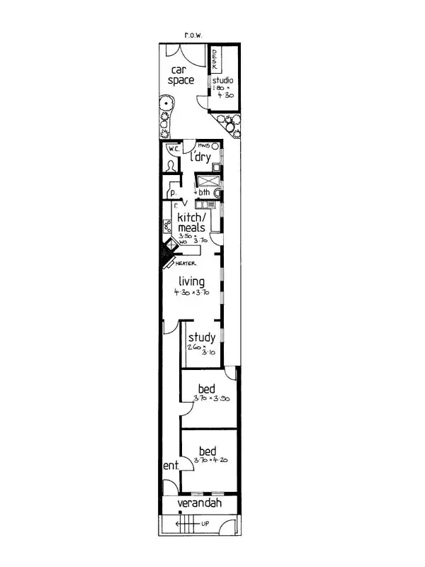 Floorplan of Homely house listing, 138 Gipps Street, Abbotsford VIC 3067