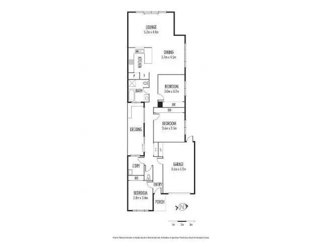 Floorplan of Homely unit listing, 37A Henry Street, Keilor East VIC 3033
