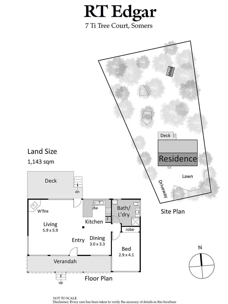 Floorplan of Homely house listing, 7 Ti Tree Court, Somers VIC 3927