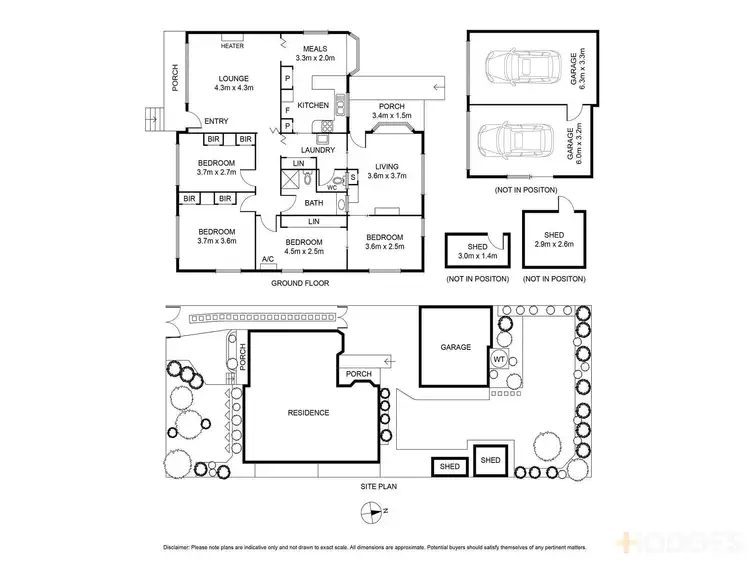 Floorplan of Homely house listing, 48 Goldsworthy Road, Corio VIC 3214