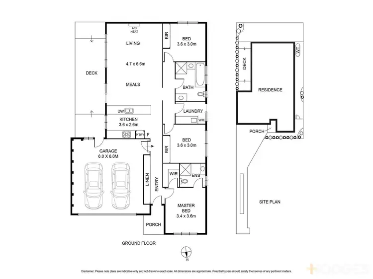 Floorplan of Homely house listing, 42B Wilton Avenue, Newcomb VIC 3219