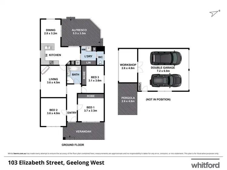 Floorplan of Homely house listing, 103 Elizabeth Street, Geelong West VIC 3218