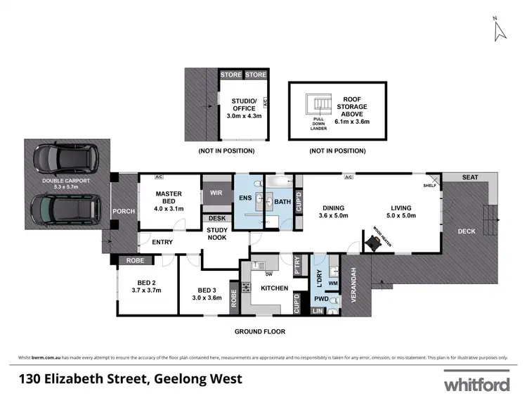 Floorplan of Homely house listing, 130 Elizabeth Street, Geelong West VIC 3218