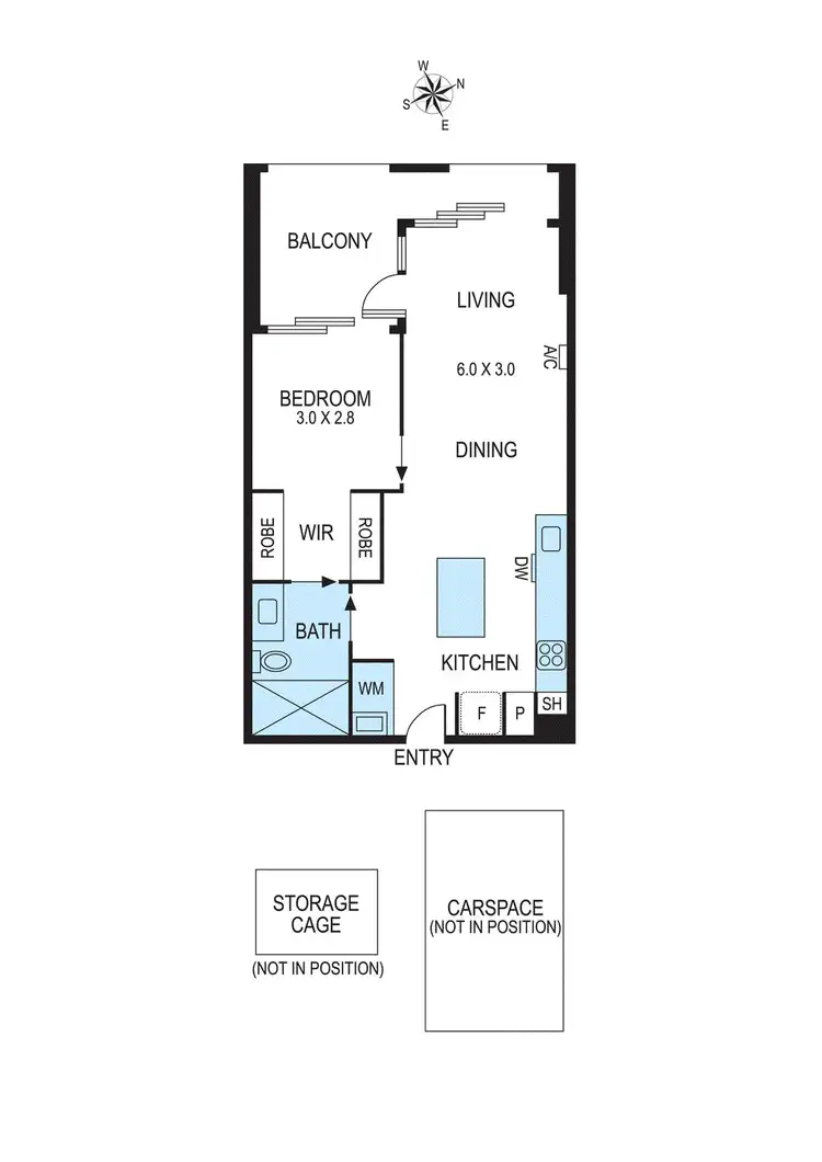 Floorplan of Homely apartment listing, 127/801 Centre Road, Bentleigh East VIC 3165