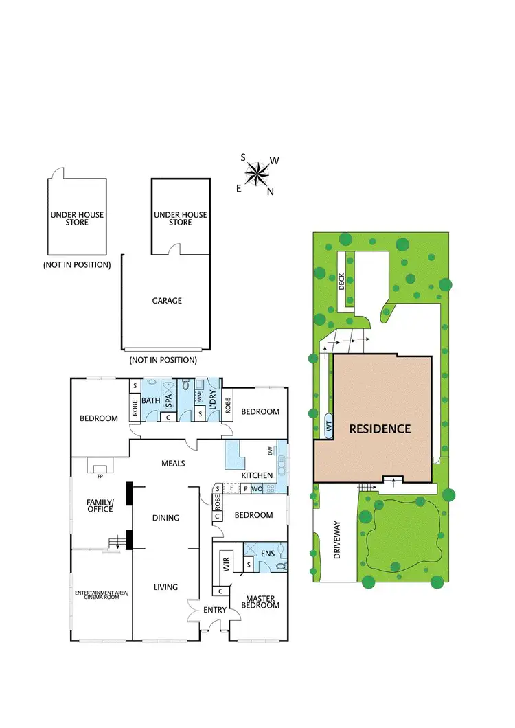 Floorplan of Homely house listing, 24 Oak Crescent, Templestowe Lower VIC 3107
