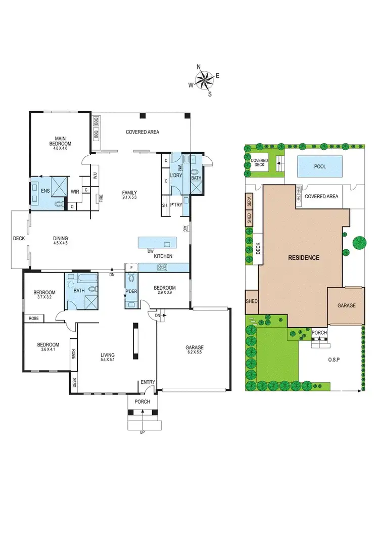 Floorplan of Homely house listing, 41 Apex Avenue, Hampton East VIC 3188