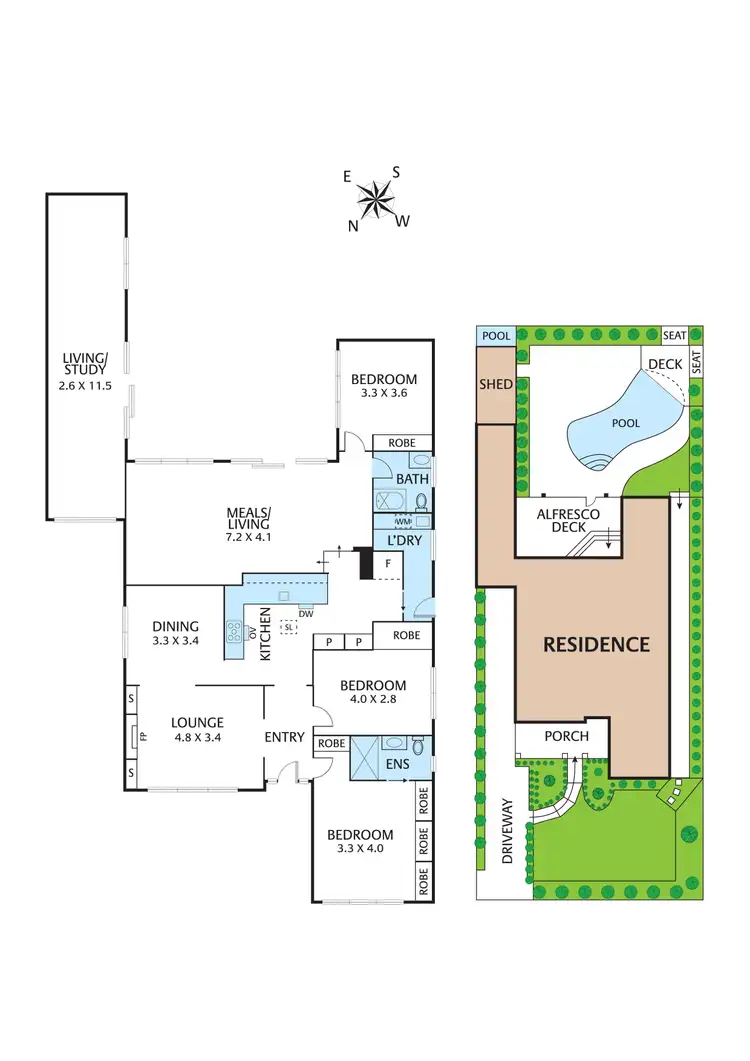 Floorplan of Homely house listing, 3 Beddoe Road, Vermont VIC 3133
