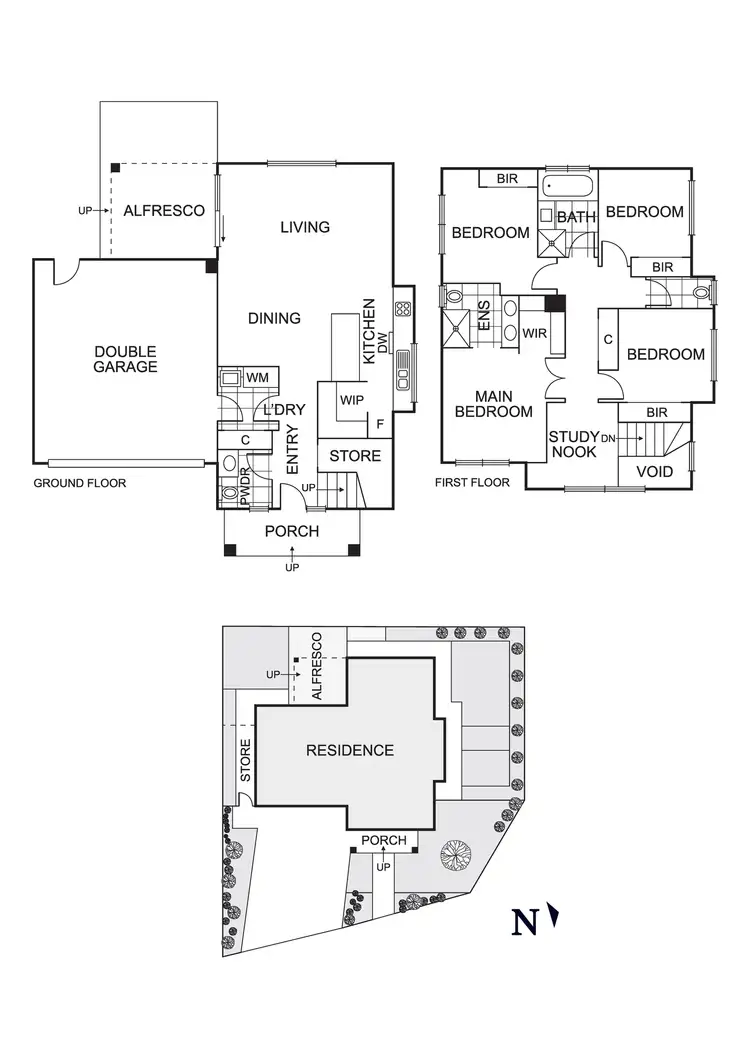 Floorplan of Homely house listing, 102 Elation Boulevard, Doreen VIC 3754