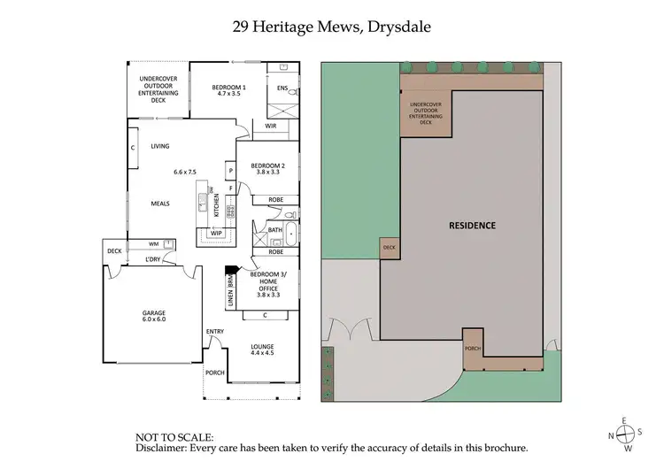 Floorplan of Homely house listing, 29 Heritage Mews, Drysdale VIC 3222