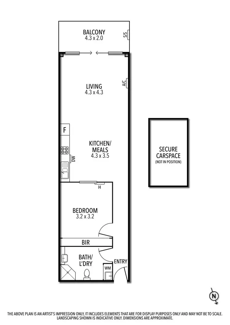 Floorplan of Homely apartment listing, 29/31 Moreland Street, Footscray VIC 3011