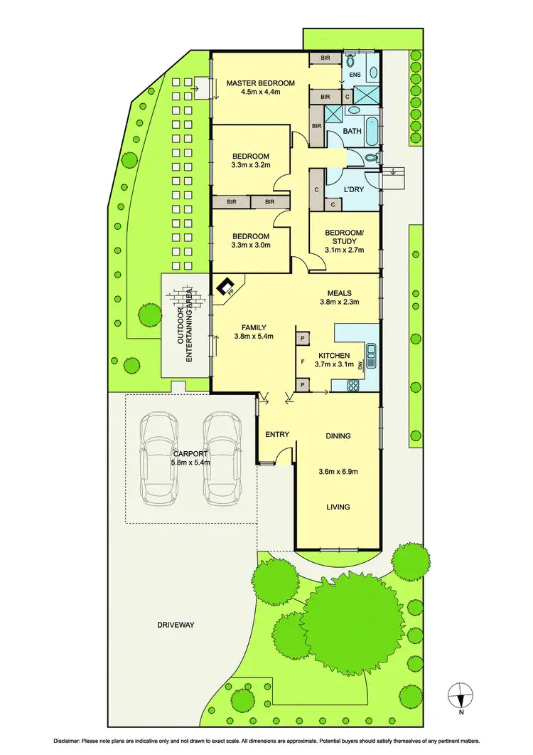 Floorplan of Homely house listing, 48 Husband Road, Forest Hill VIC 3131
