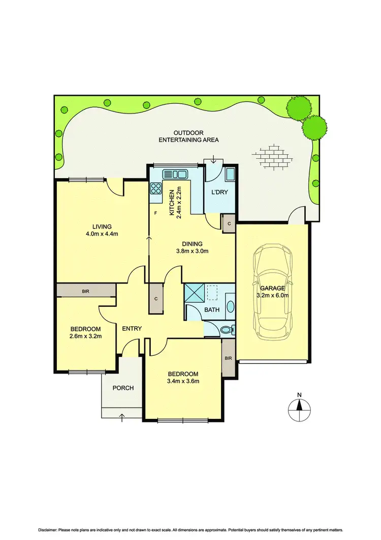 Floorplan of Homely unit listing, 4/503 Middleborough Road, Box Hill North VIC 3129