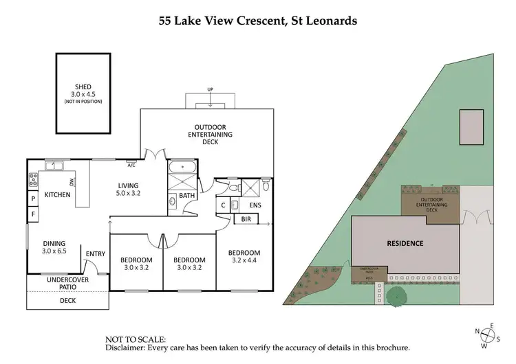 Floorplan of Homely house listing, 55 Lake View Crescent, St Leonards VIC 3223