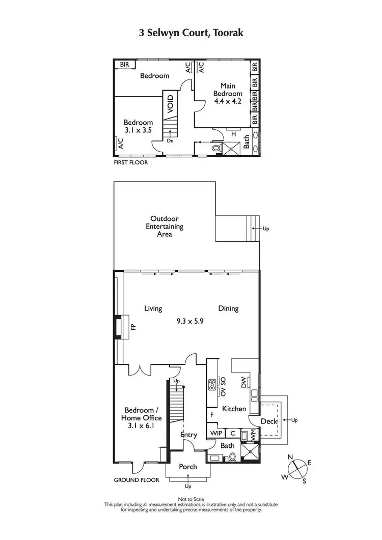 Floorplan of Homely house listing, 3 Selwyn Court, Toorak VIC 3142