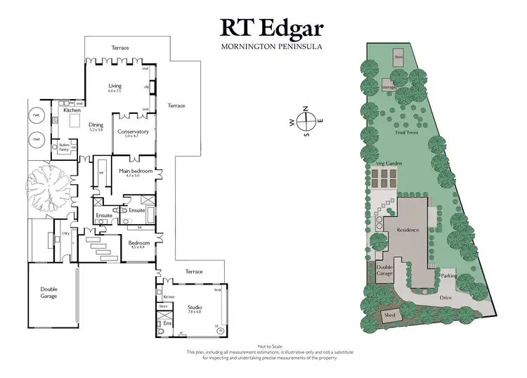 Floorplan of Homely house listing, 45 Marine Parade, Shoreham VIC 3916