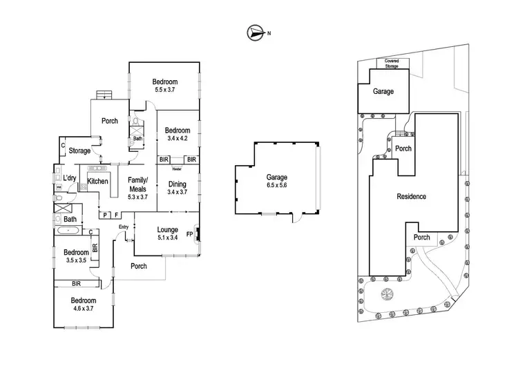 Floorplan of Homely house listing, 9 Rosedale Grove, Ivanhoe VIC 3079