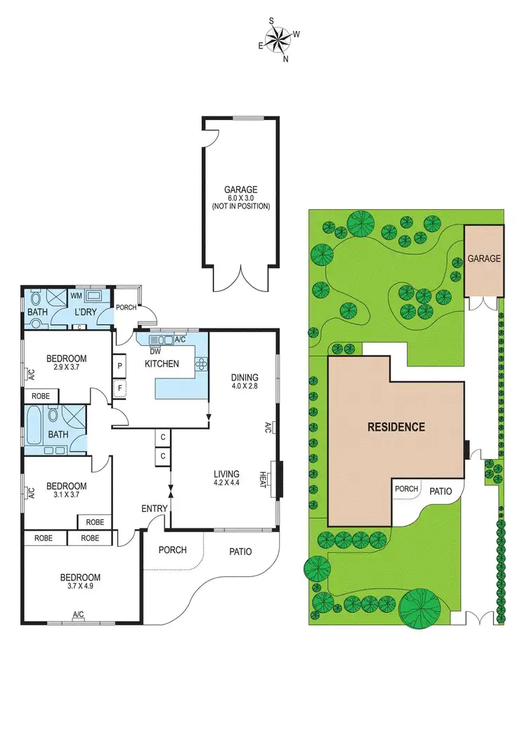 Floorplan of Homely house listing, 2A Kangaroo Road, Murrumbeena VIC 3163