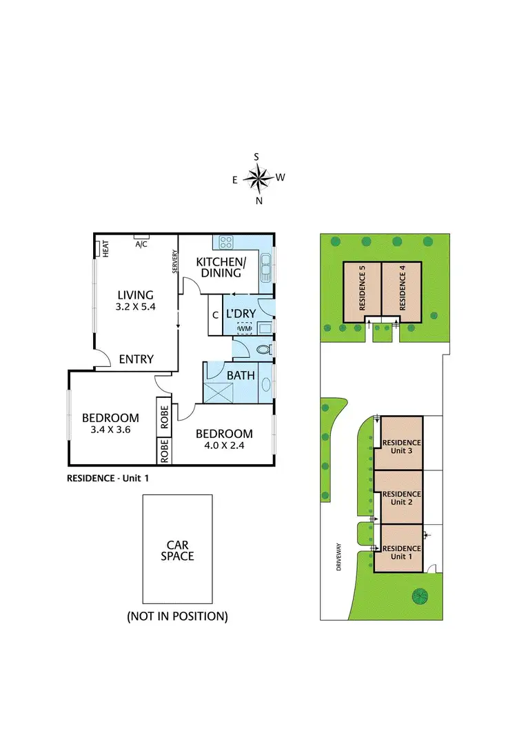 Floorplan of Homely block of units listing, 2 Andrews Street, Heidelberg VIC 3084