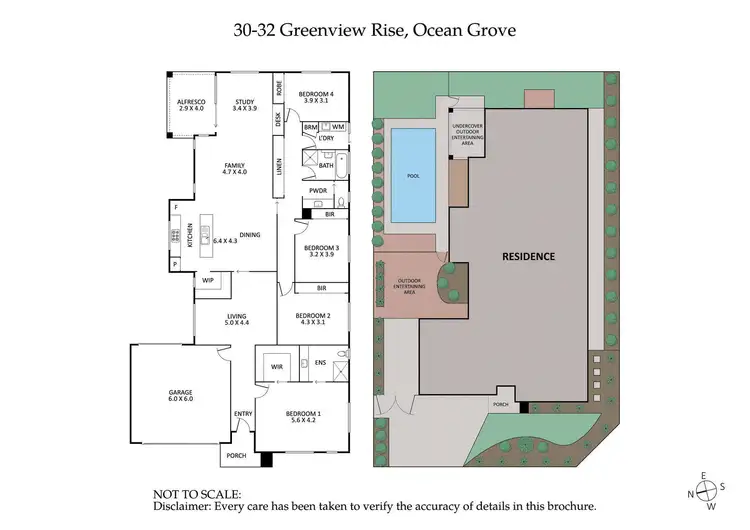 Floorplan of Homely house listing, 30-32 Greenview Rise, Ocean Grove VIC 3226