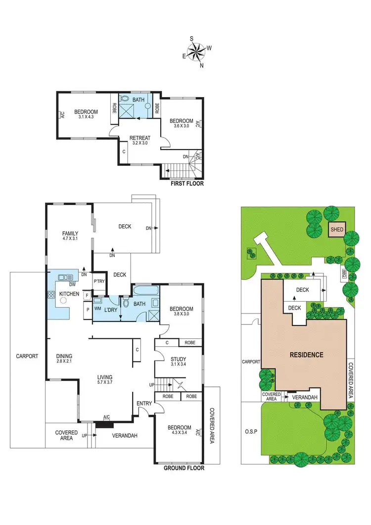 Floorplan of Homely house listing, 98 Wickham Road, Hampton East VIC 3188