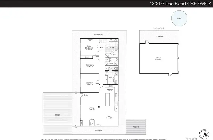 Floorplan of Homely house listing, 1200 Gillies Road, Creswick VIC 3363
