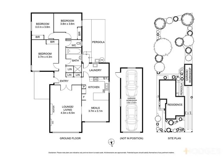 Floorplan of Homely house listing, 49 Wimmera Avenue, Manifold Heights VIC 3218