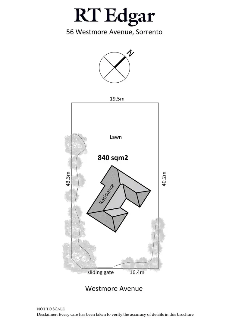Floorplan of Homely house listing, 56 Westmore Avenue, Sorrento VIC 3943