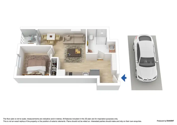 Floorplan of Homely apartment listing, 314/525 Rathdowne Street, Carlton VIC 3053